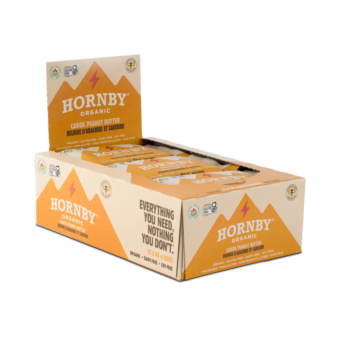 Carob Peanut Butter Hornby Bar