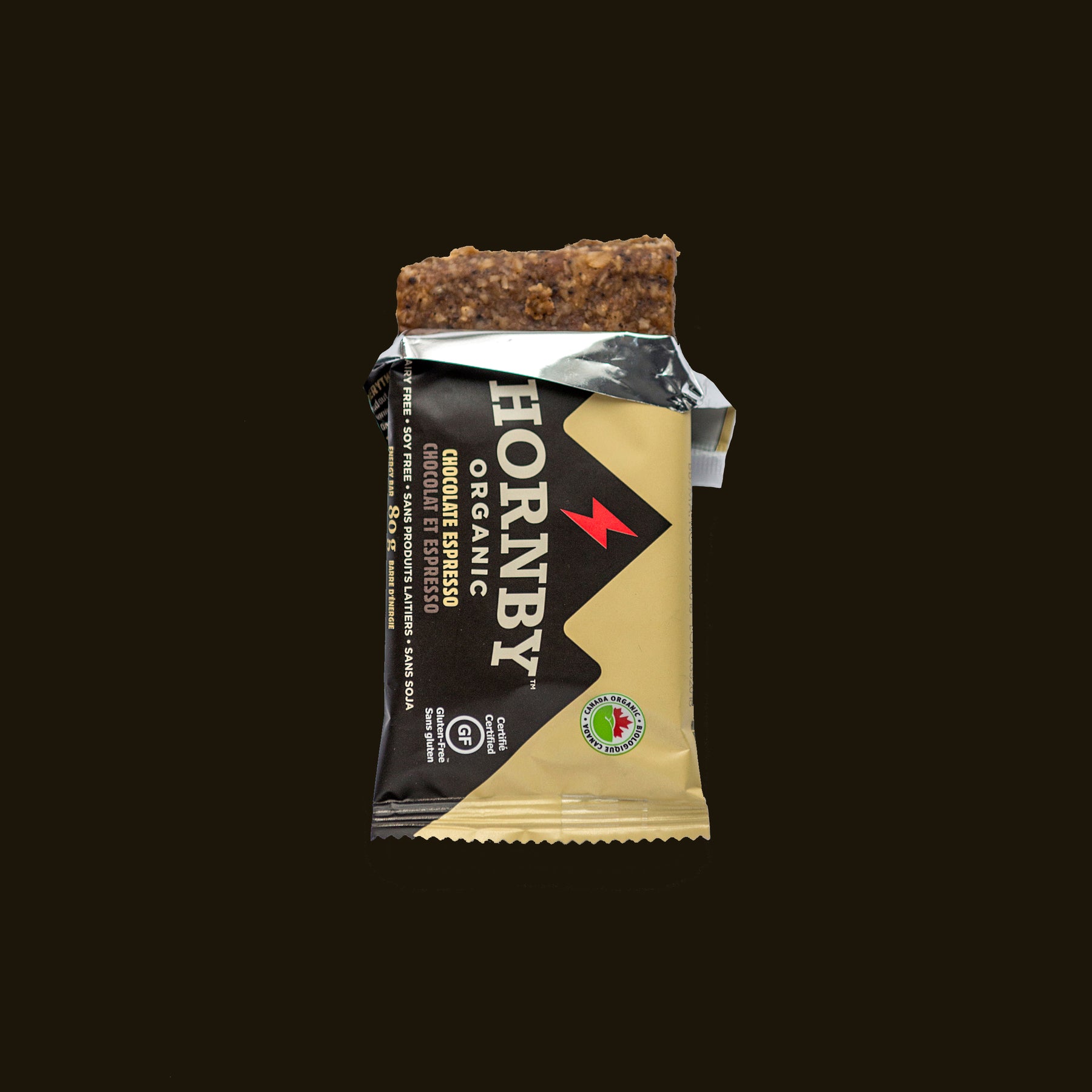 Chocolate Espresso Energy Bar Hornby Organic